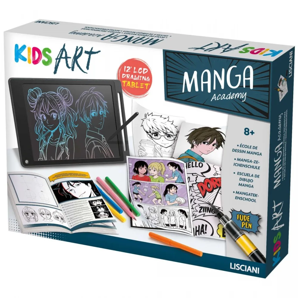 Jucarie Educationala Lisciani Set Kids Art - Manga Laboratory