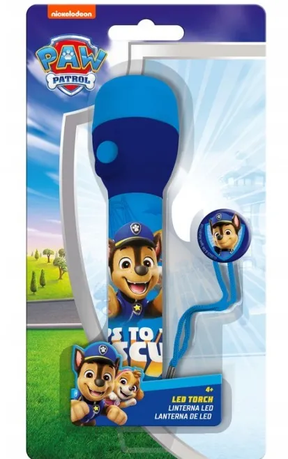 Jucarie Educationala Kids Euroswan Flashlight Big Paw Patrol 21x11cm