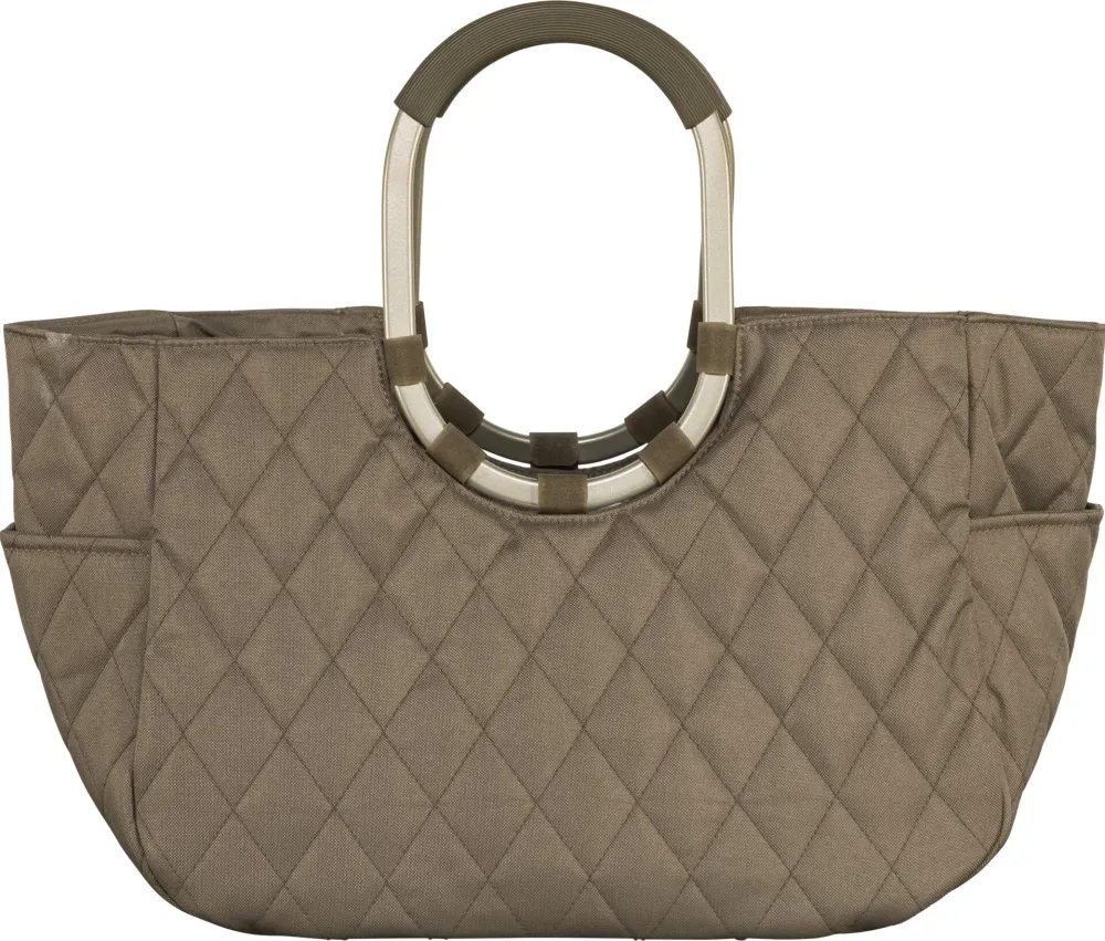 Reisenthel Geanta pentru femei Loopshopper L, verde masliniu, textil, dimensiuni 30x45cm