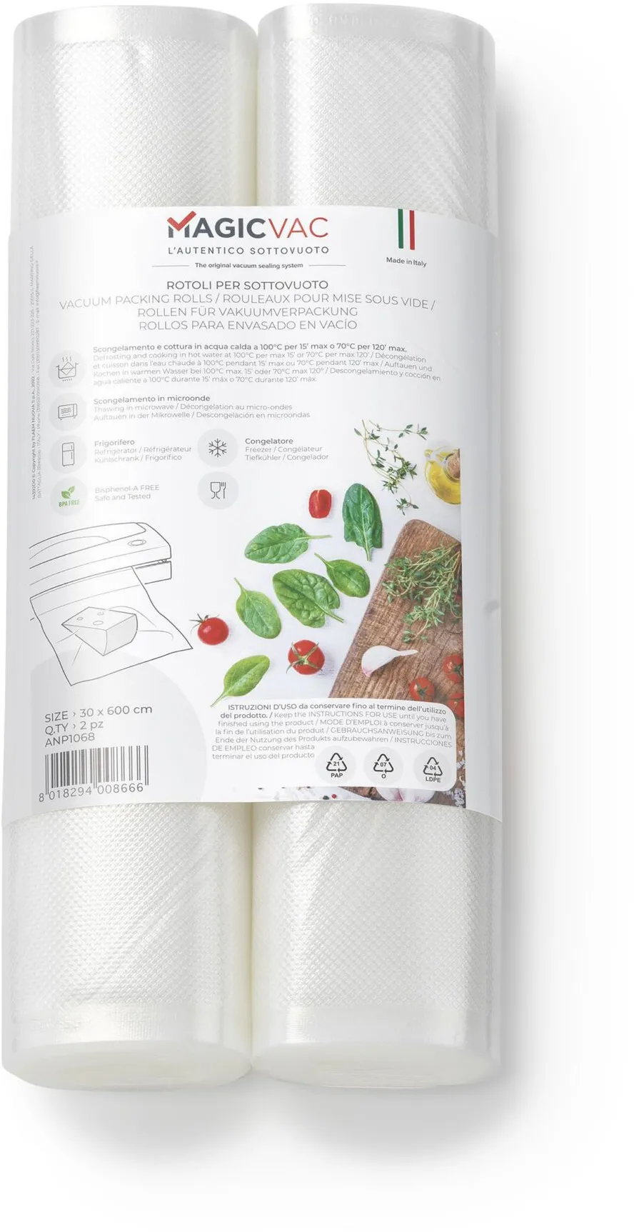 MagicVac 2 Vacuum sealer rolls ANP 30 cm x 6 m
