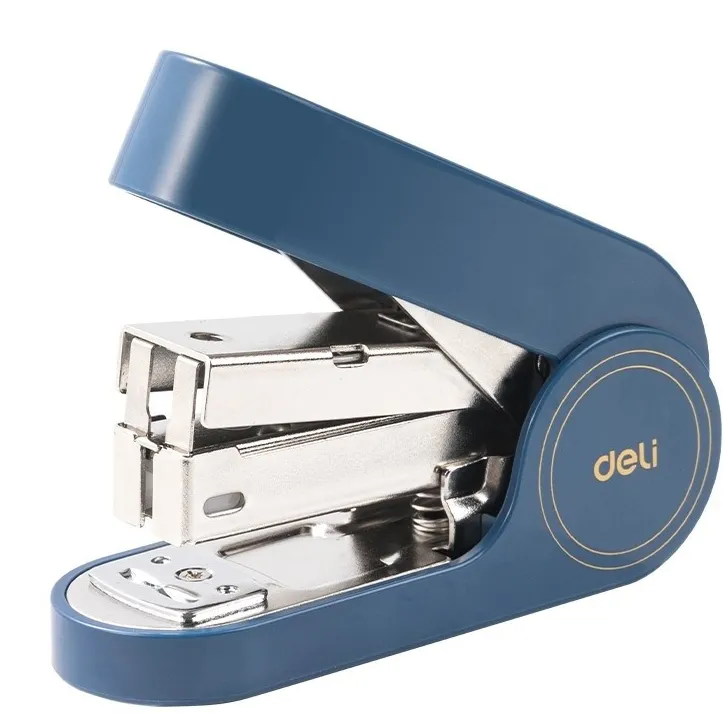 DELI Stapler Linfini EM390 blue up to 25 sheets