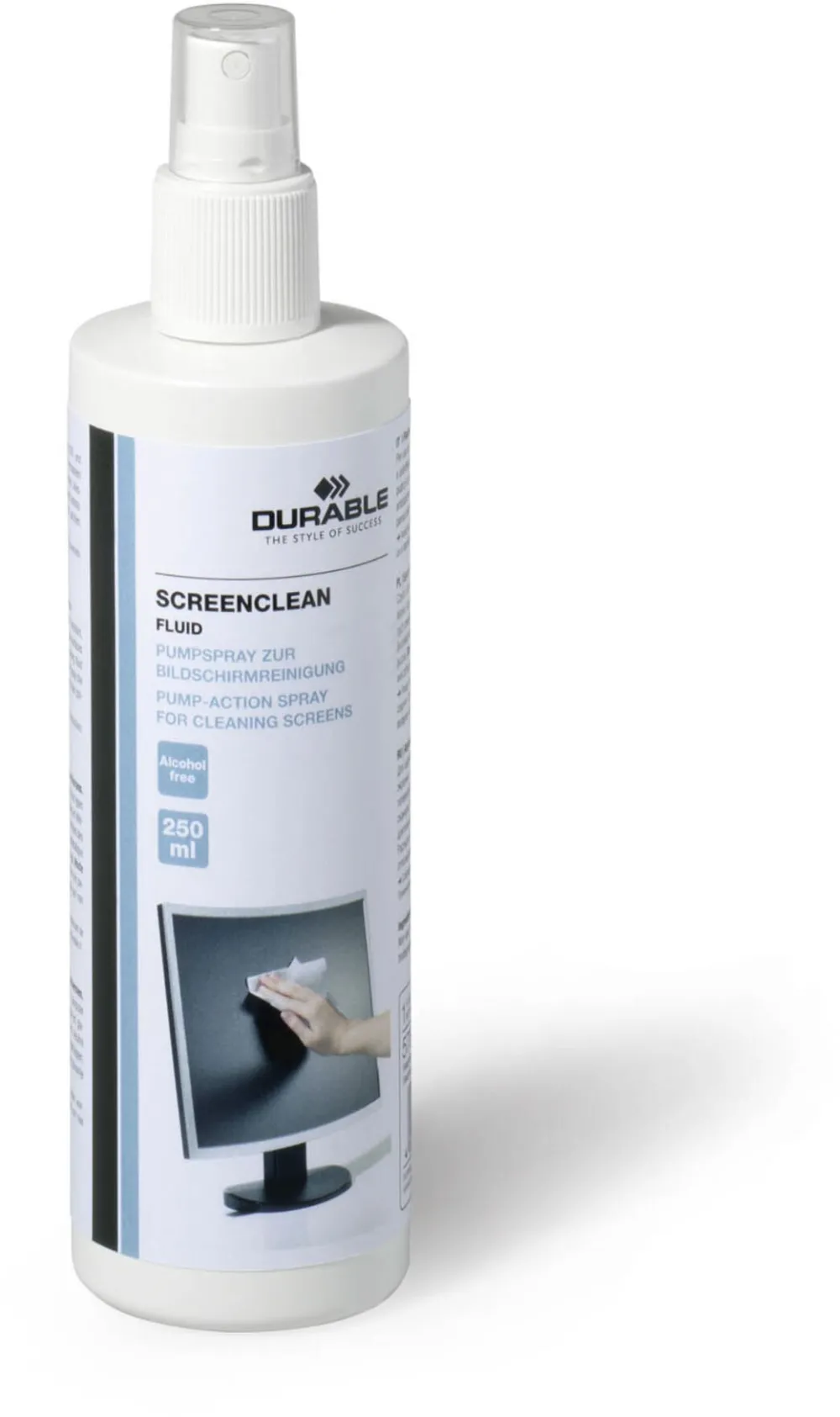 Solutie de curatare Durable SCREENCLEAN FLUID 250ml Pump-Action Spray 578219