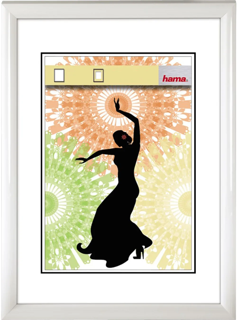 Hama Madrid white 15x20 Plastic Frame 31766
