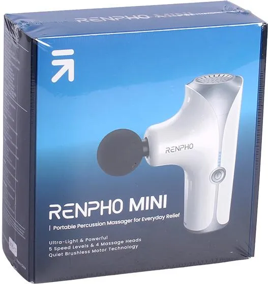 Pistol de masaj Mini PEU-RP-GM173-WH, Alb