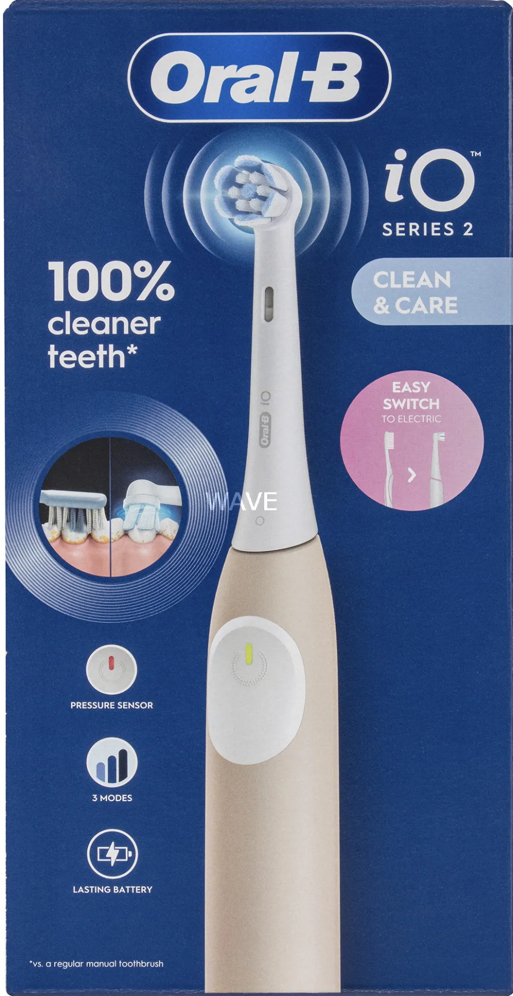 Oral-B iO Series 2 Calm Pink, Electric Toothbrush (pink/white)