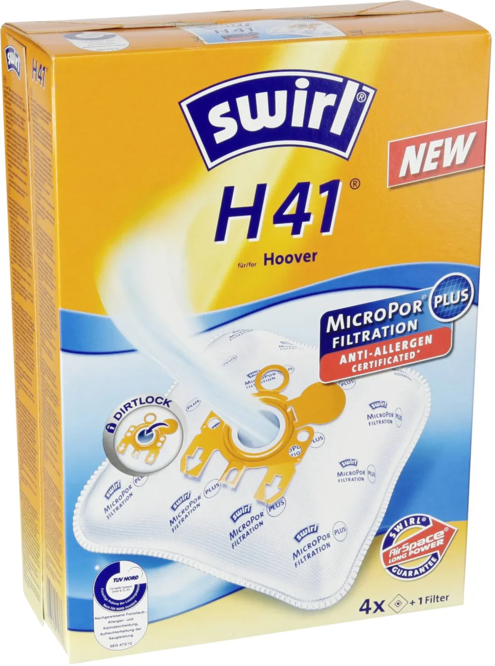 Swirl H 41 MicroPor Plus AntiBac