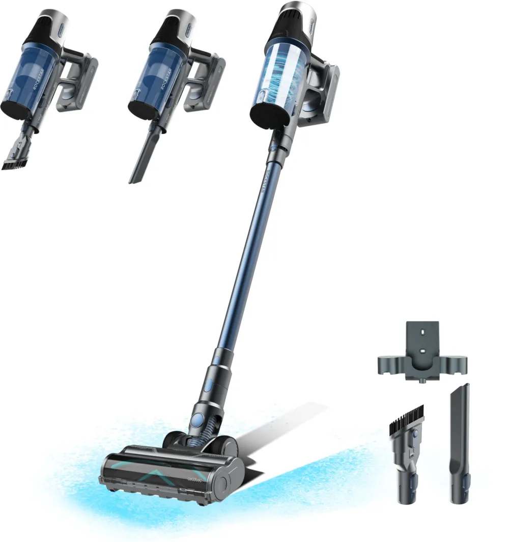 CECOTEC Conga Rockstar RS50 Vacuumer, black-turquoise