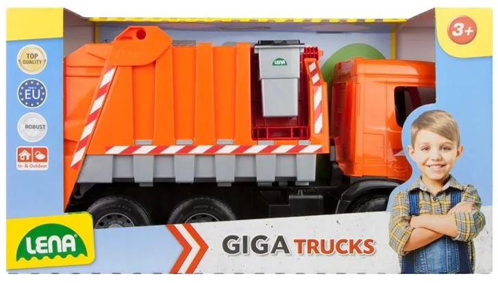 Lena Garbage truck Arocs with labels