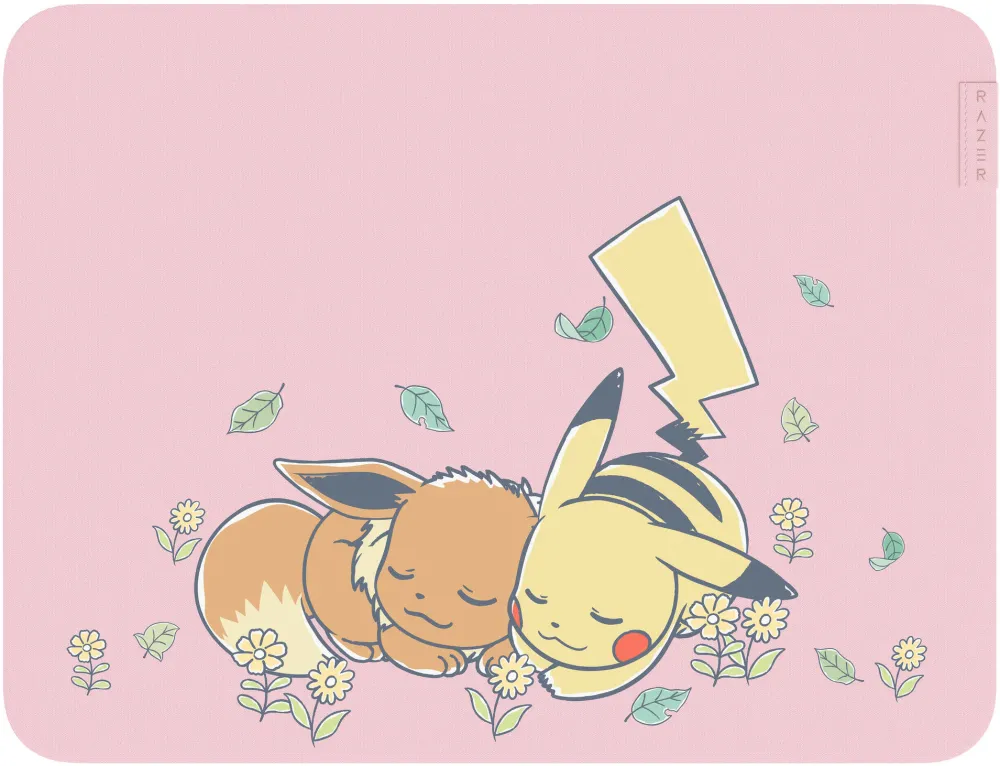 Razer Gigantus V2 Pokémon Edition Mauspad, Größe M - Pikachu/Eevee