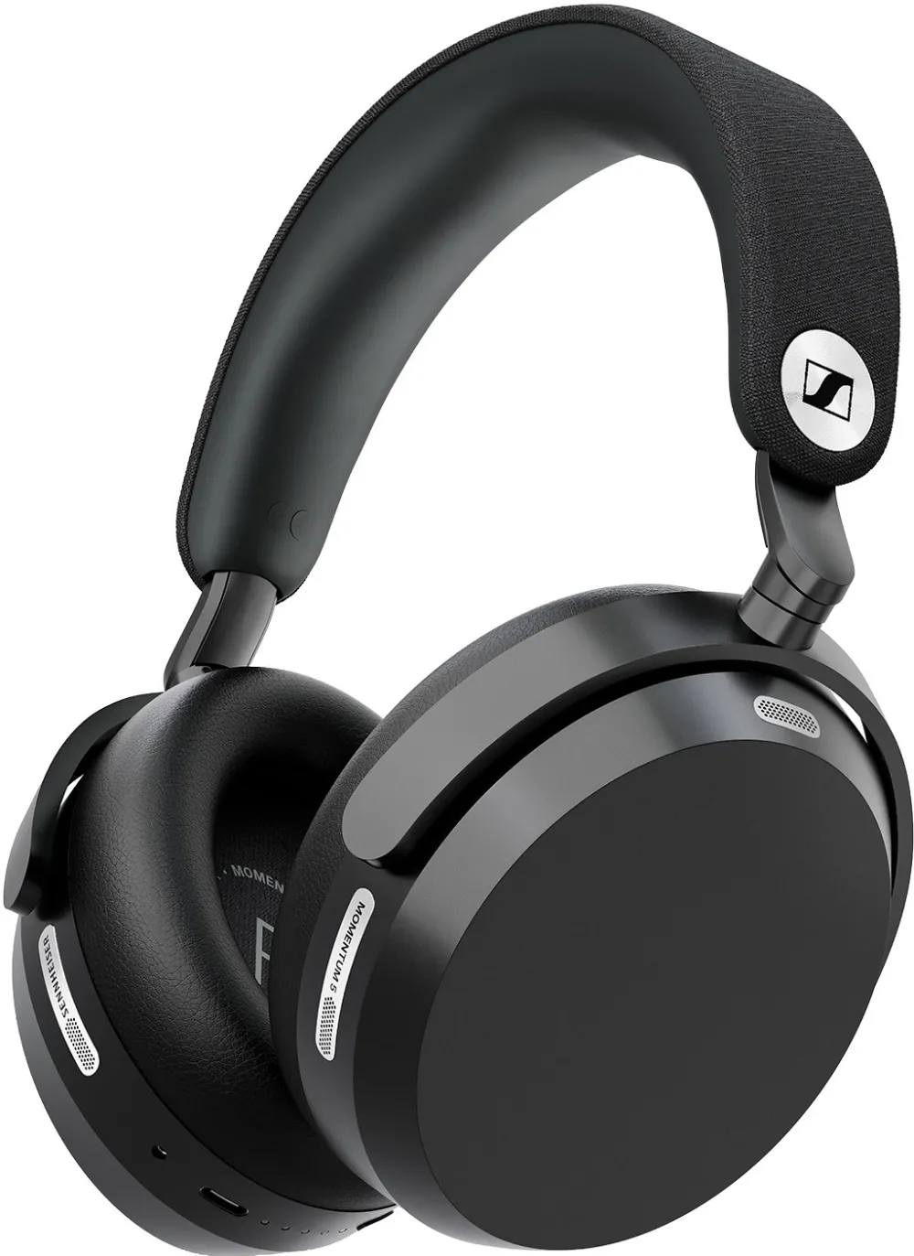 Casti over-ear wireless Sennheiser MOMENTUM 5 ANC Bluetooth 5.4 autonomie 57h negru