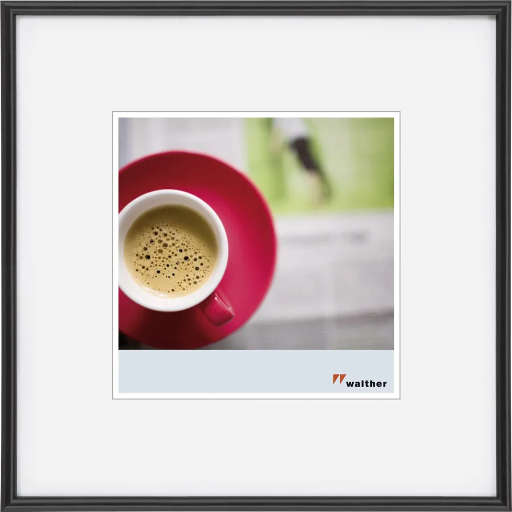 Walther Galeria 40x40 Resin black KB440H