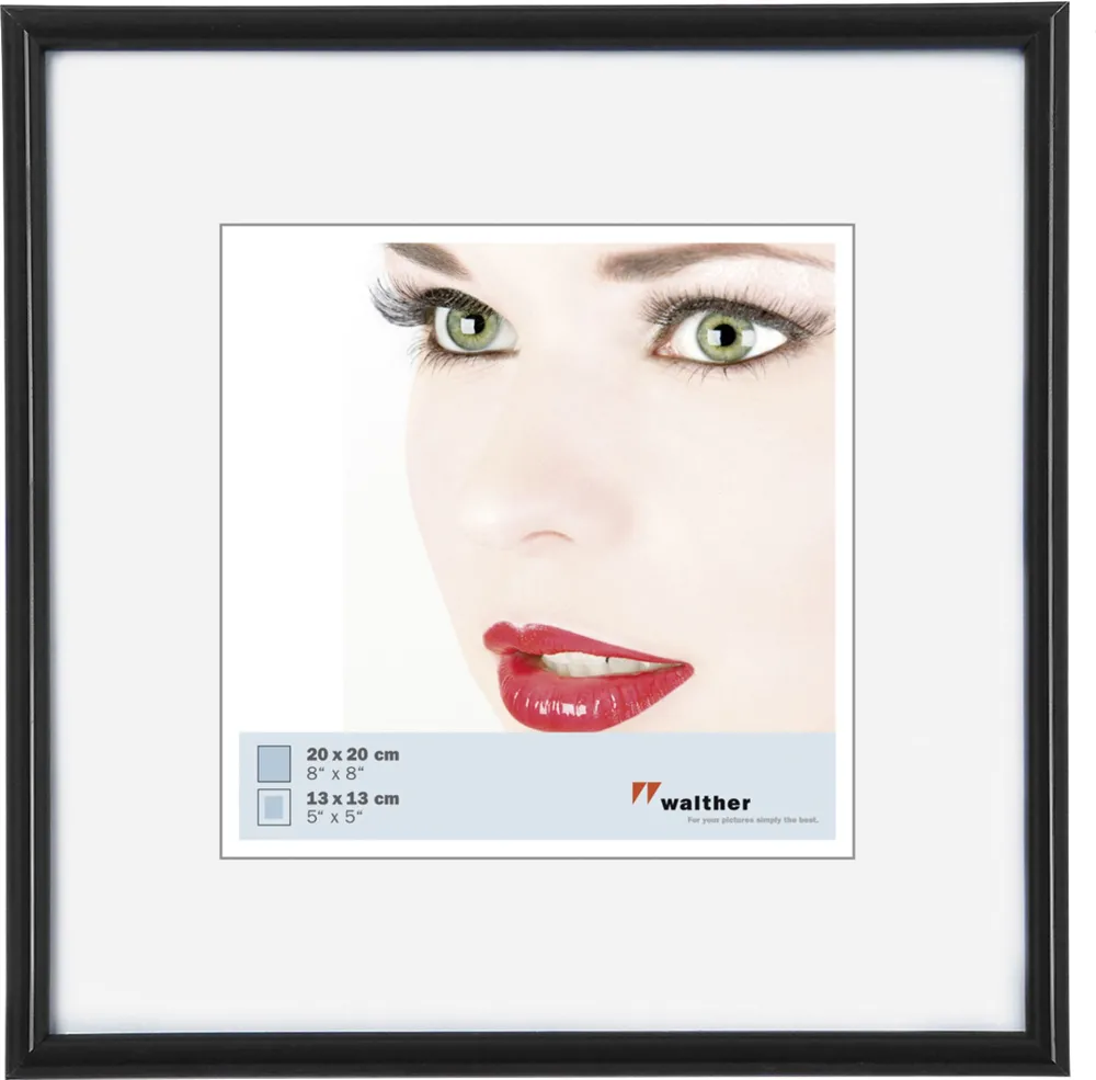 Walther Galeria 20x20 Resin black KB220H
