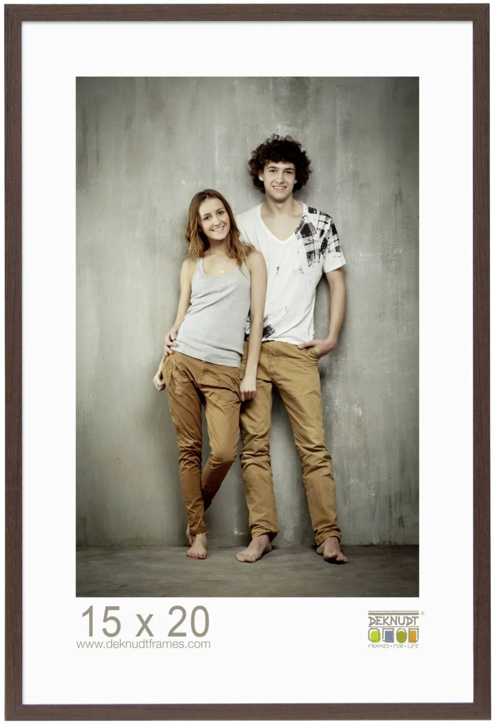 Deknudt S44CH4 15x20 Wood dark brown