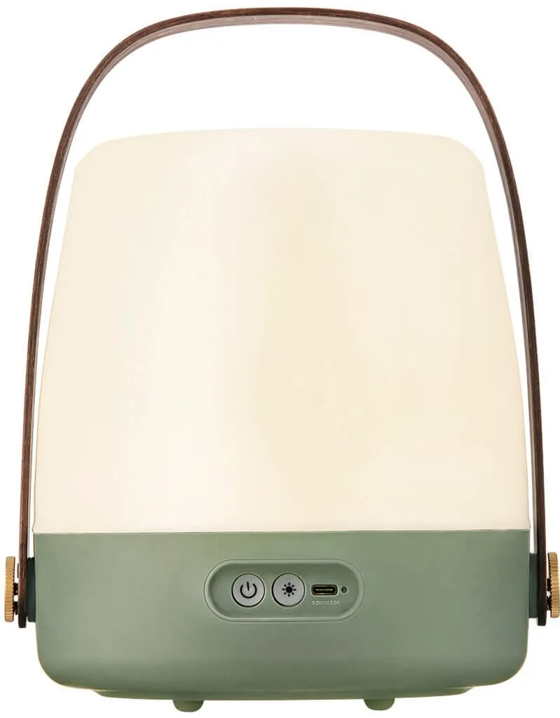 Rechargeable lamp Lite-up dark green