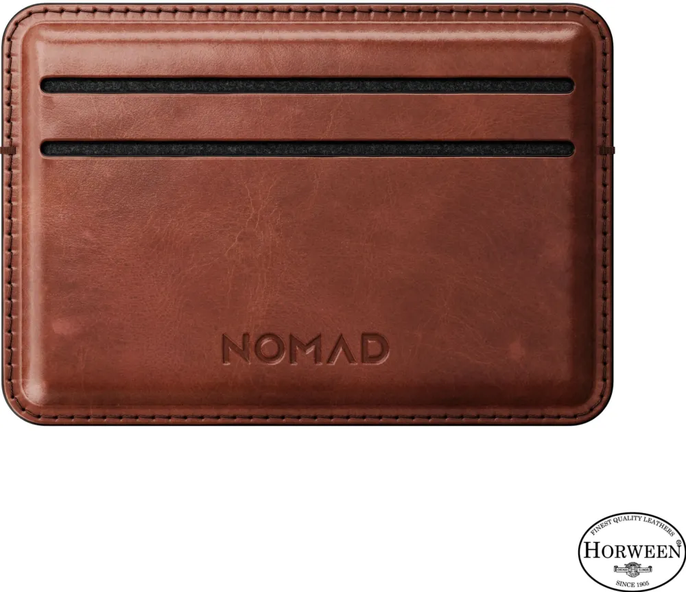 Nomad Card Wallet Horween Leather Olde Dublin