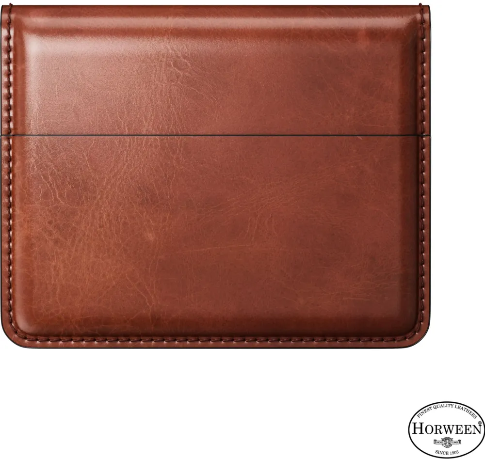 Nomad Card Wallet Plus Horween Leather Olde Dublin