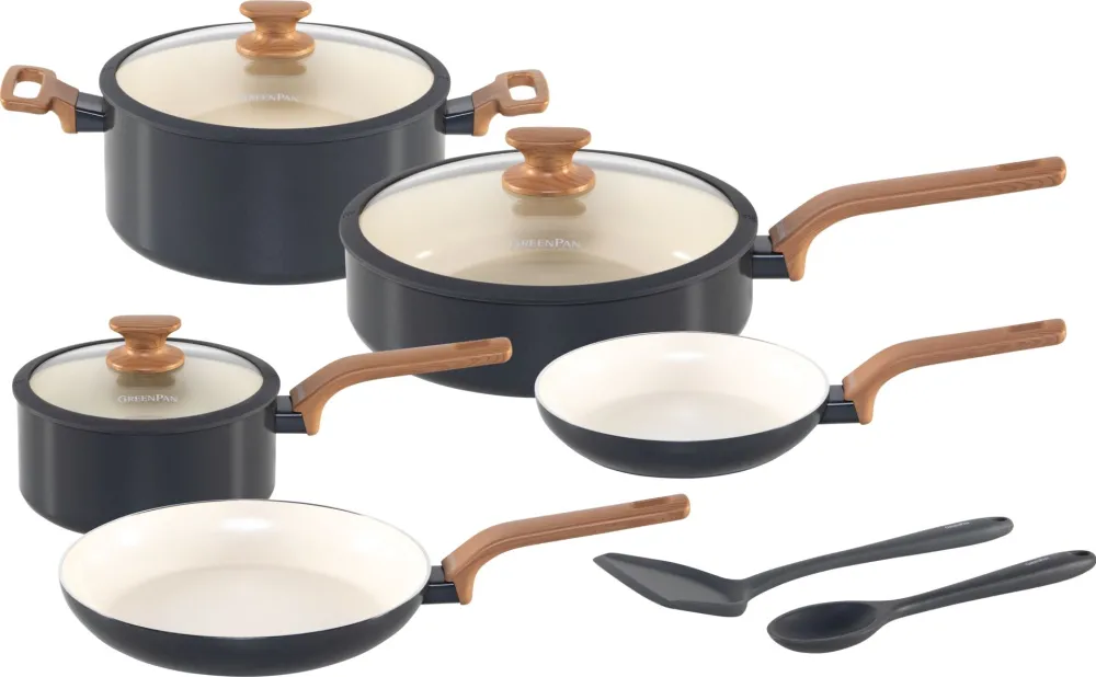 GreenPan Essence 5-Piece Cookware Set grey