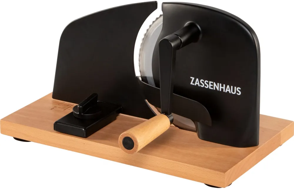 Zassenhaus Manual Bread Slicer PURE black