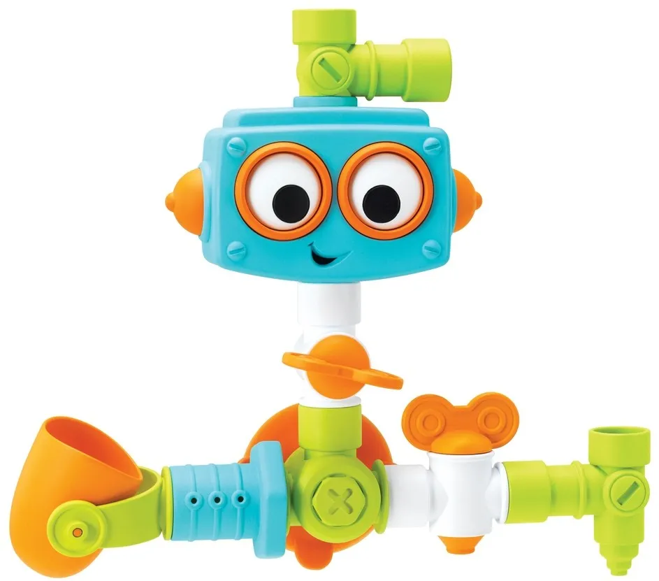 Bath robot with shower