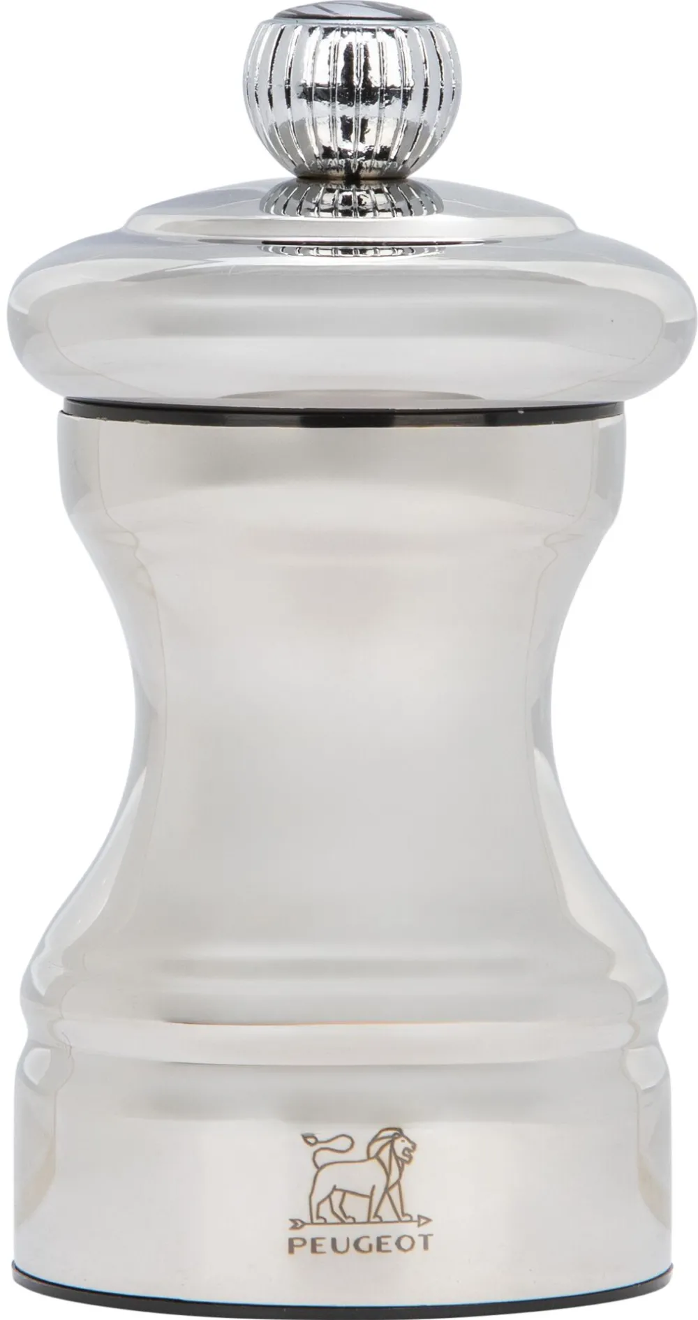 Rasnita de piper Peugeot Bistro Chef Shiny 10 cm crom lucios