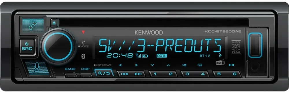 Player Auto KENWOOD Car radio KDC-BT960DAB