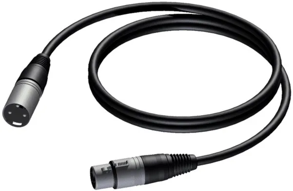 CABLE XLR MALE-XLR FEMALE 1.5 M