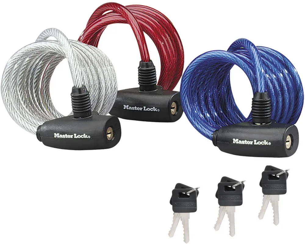 3x1 8mm Cable Lock 8127EURTRI