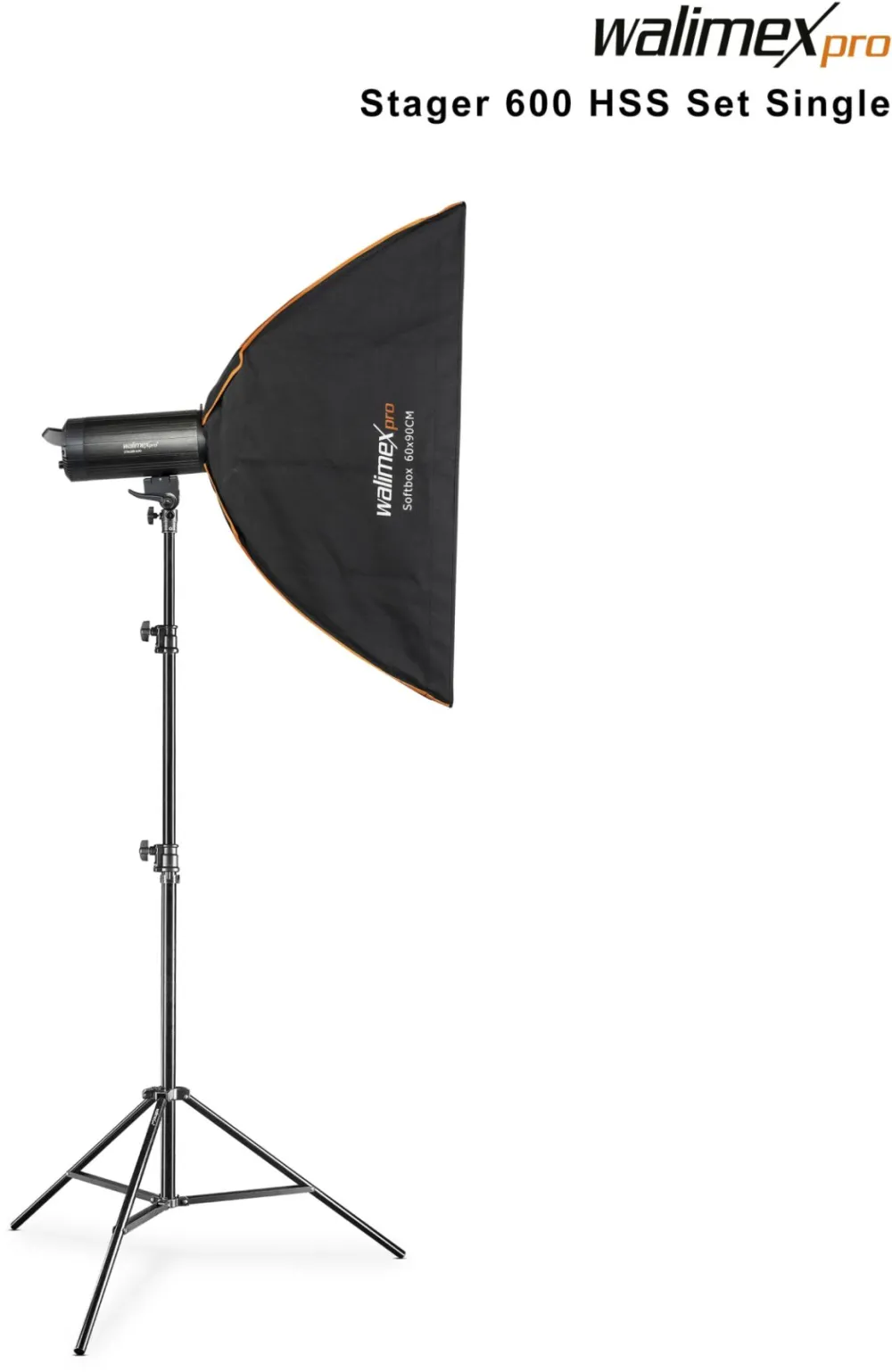 walimex pro Stager 600 HSS Set Single