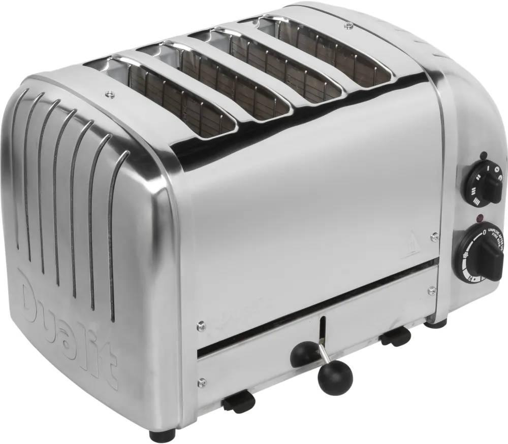 Dualit 4 Slot Toaster polished