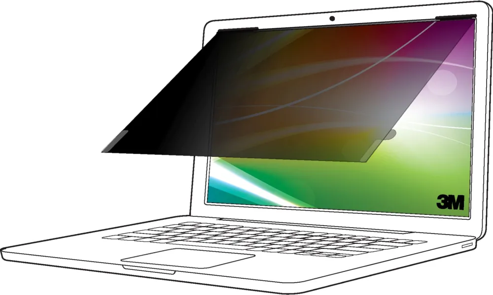 3M Bright Screen Blickschutzf. 14" Laptop (16:10) BP140W1E