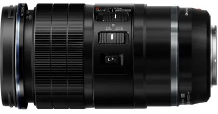 OM System M.Zuiko Digital ED 90mm F3.5 Macro IS Pro Lens black