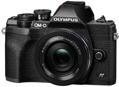 Olympus E-M10 IV 1442 EZ Pancake Double Zoom Kit blk/blk