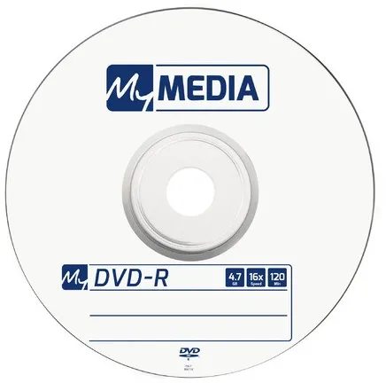 MyMedia DVD-R 16x 4.7GB 10PK Wrap