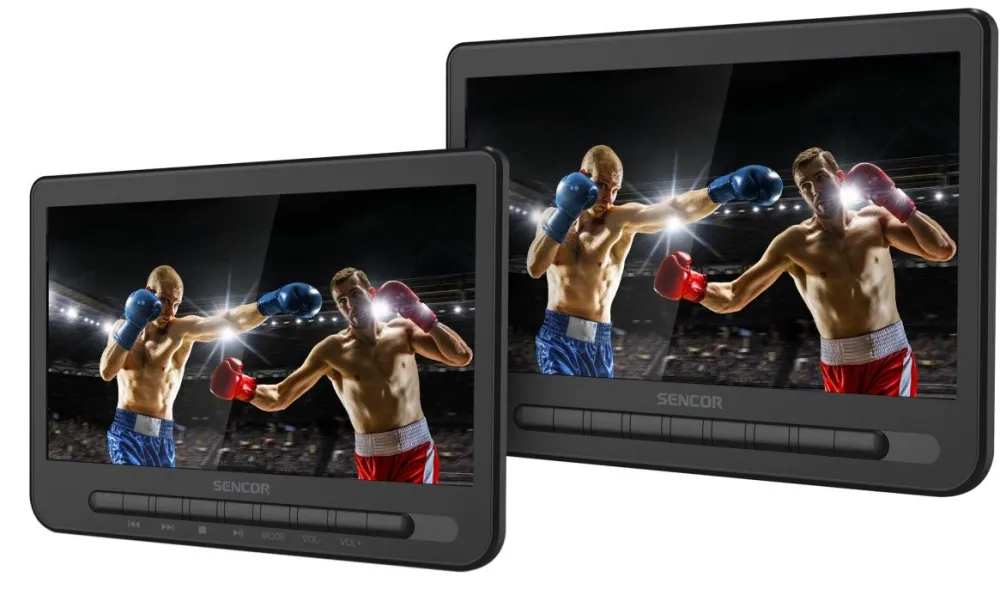 Player Auto SENCOR SPV 7105 DUAL DVD 2x10 inches LCD