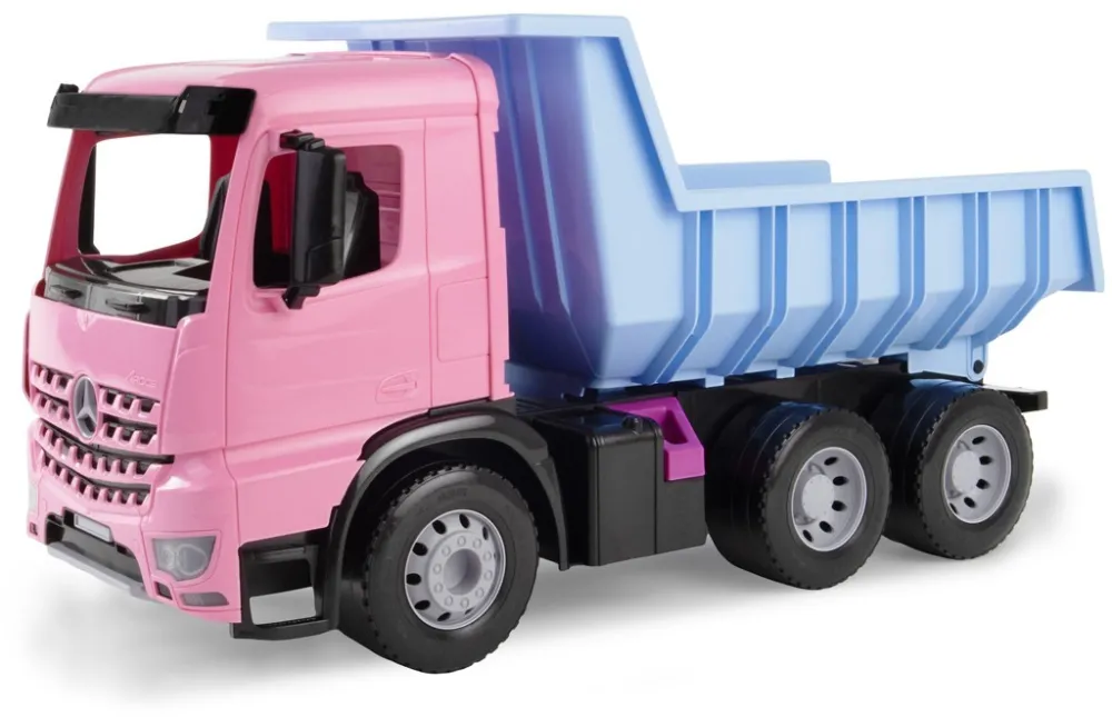 Jucarie Educationala Lena Vehicle Giga Trucks Dump truck pink 67 cm