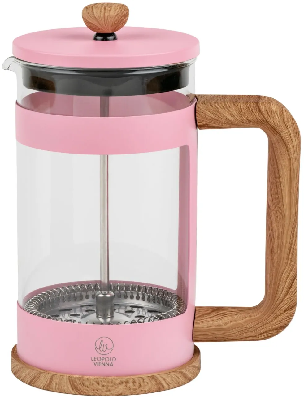 Leopold Vienna Kaffee- & Teebereiter Franca rosa 600ml