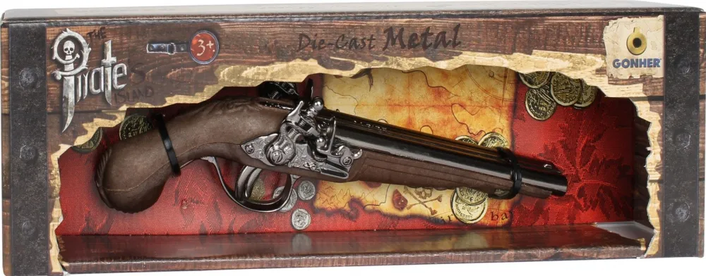 Metal pirate gun