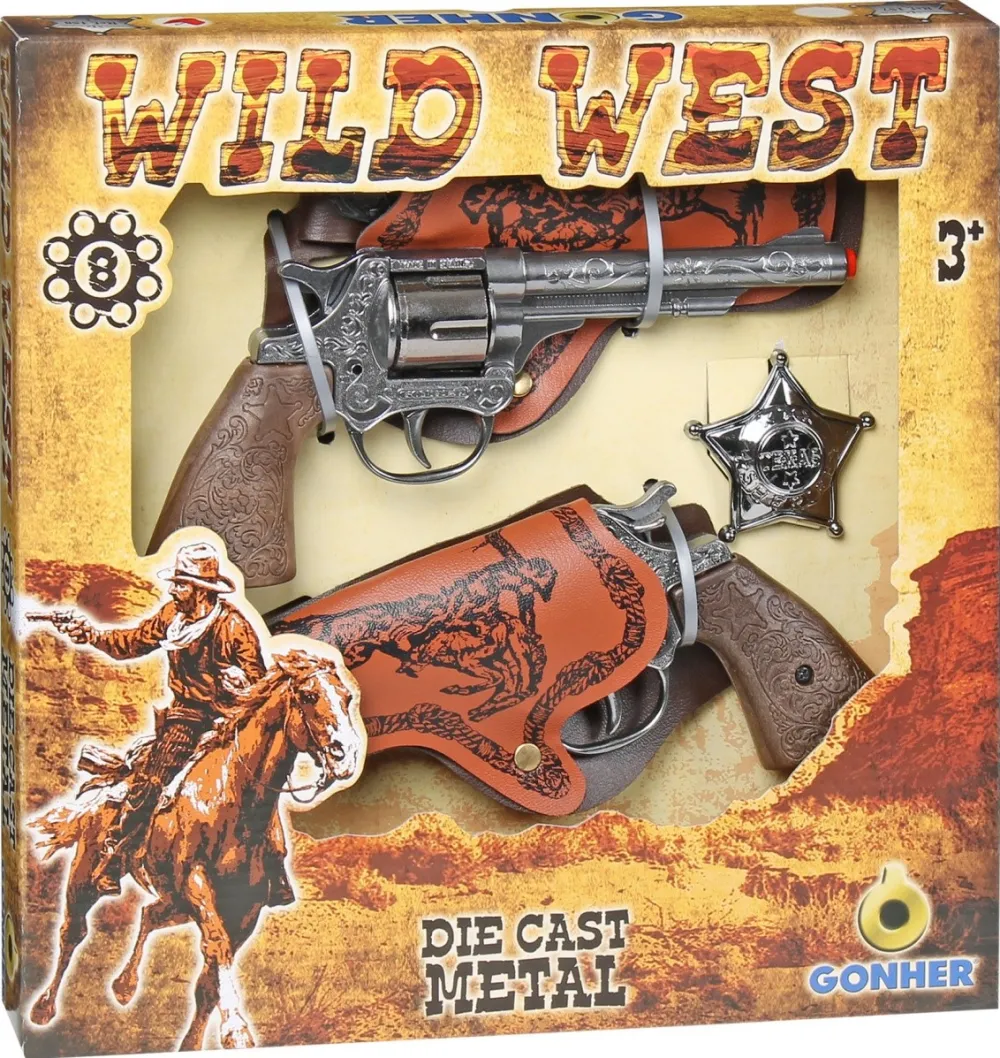Cowboy set 2 Gonher