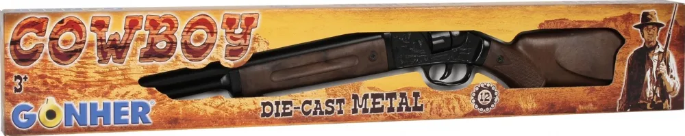 Metal cowboy shotgun 12 round Gohher