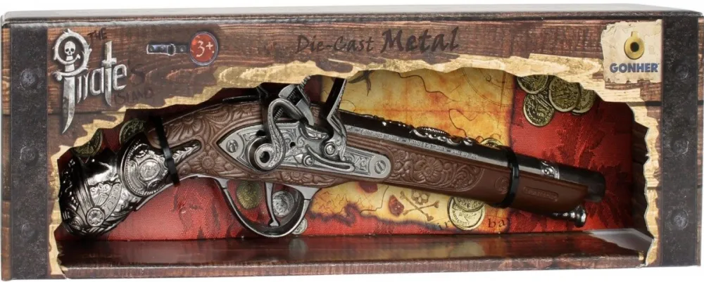 Metal pirate gun Gonher