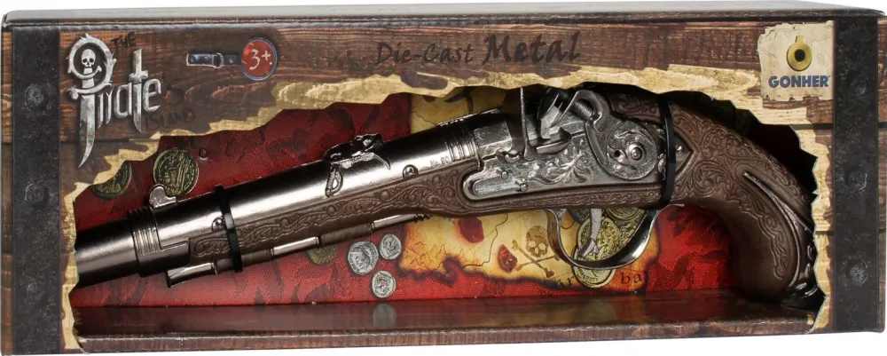 Gonher Metal pirate gun