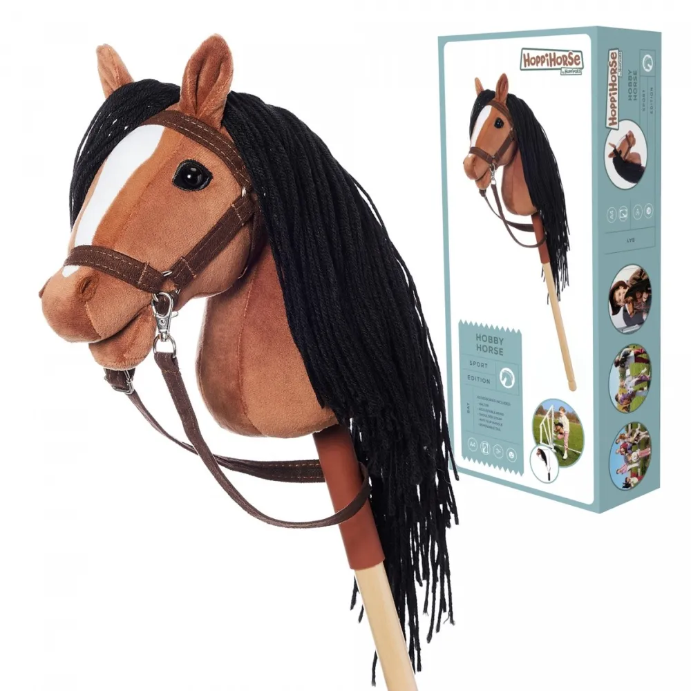 Horse on a stick HOPPIHORSE Hobby Horse A4 Bay