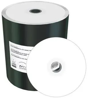 MediaRange CD-R 700MB bedruckbar, 100er Pack Folie (Shrink)