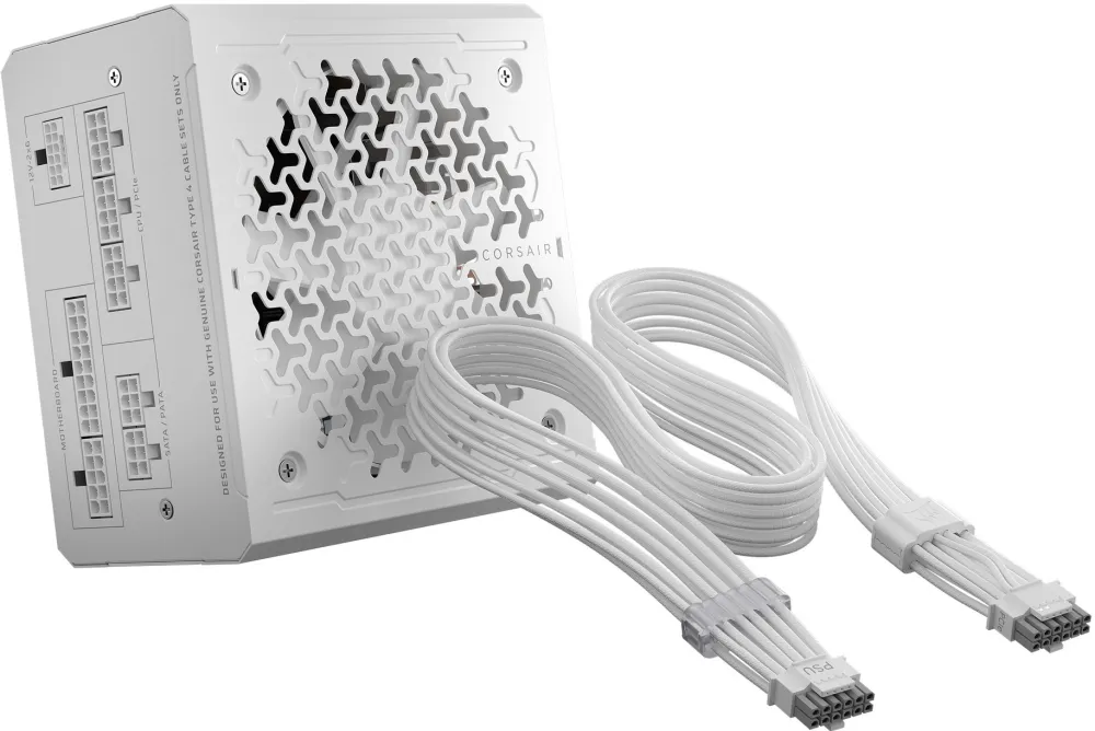 RM850e, 850W, ATX 3.1, Full Modulara, Cybenetics Platinum, ThermalProtect cu cablu 12V-2x6, Alb
