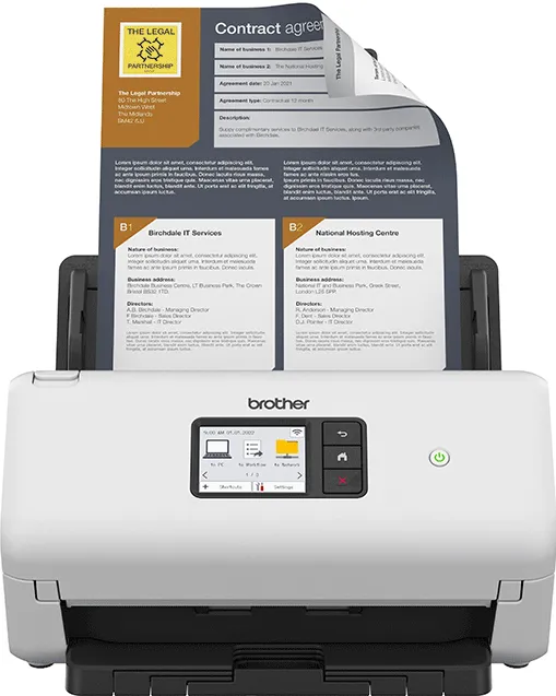 Scanner Brother ADS-4550W Duplex-Dokumentenscanner WiFi