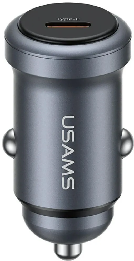 Car charger 30W PD aluminium