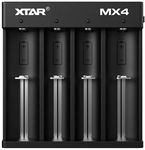 Battery charger LI-ION, NI-MH XTAR MX4