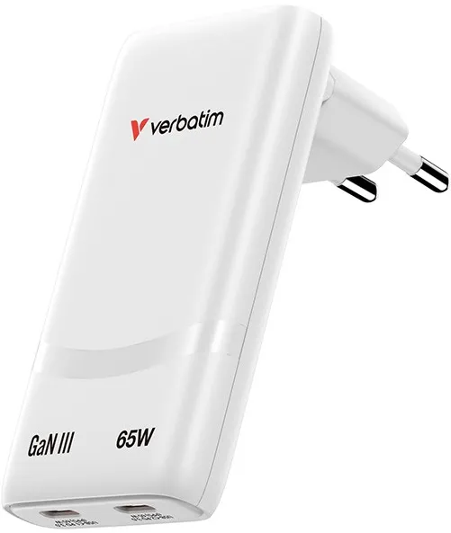 Fold n Go Charger GaN 65W 2xUSB-C PD 3.0 PPS
