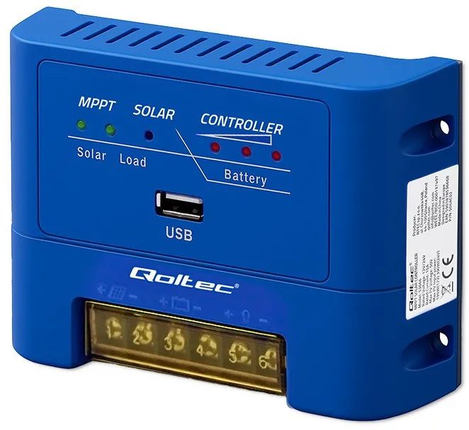 Solar charge controller MPPT 15A 12V 24V LiFePO