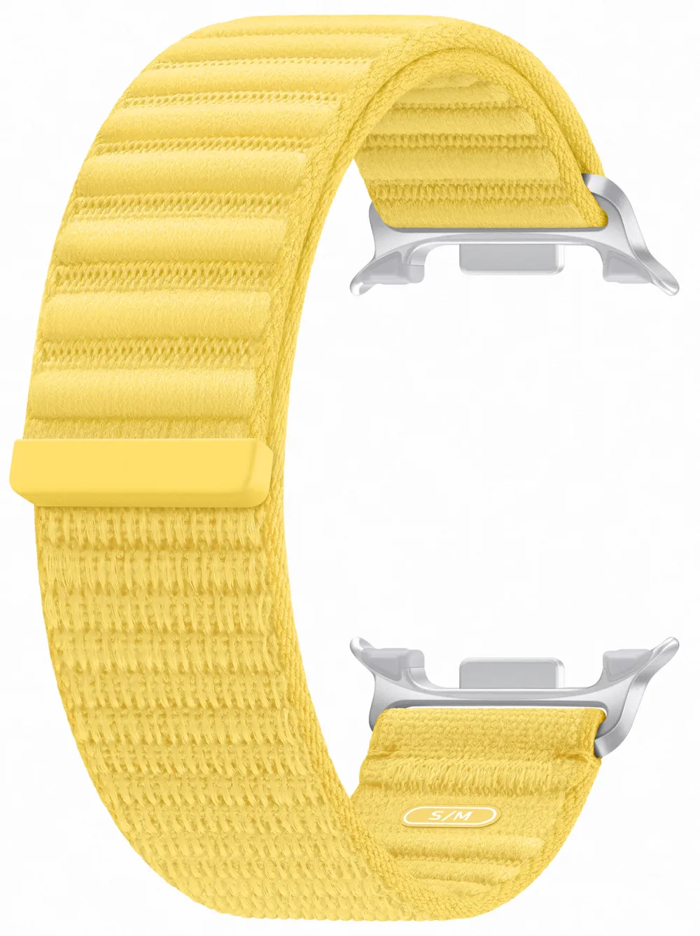 Galaxy Watch9 - Bratara Small Fabric Band (S/M), Galben